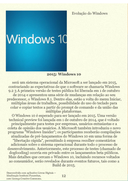 Evolução do Windows