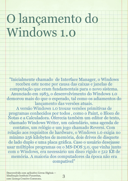 evolução do sistema operativo windows