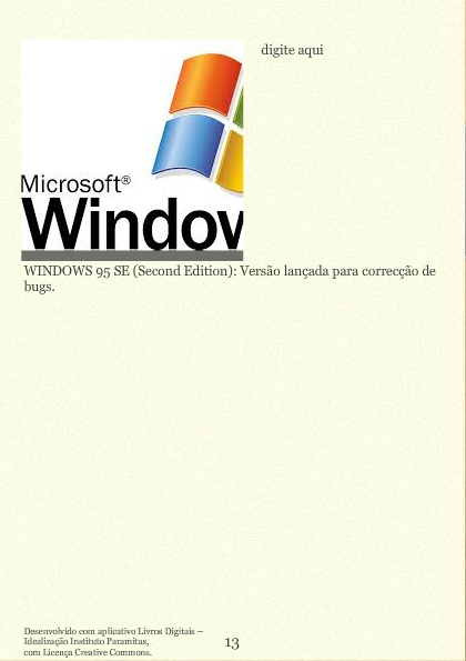 Evolução do Sistema Operativo do Windows